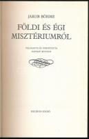 Böhme, Jakob: Földi és égi misztériumról. 1990, Helikon Stúdió. Kiadói papírkötés, jó állapotban