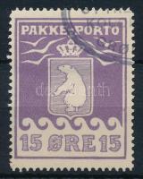 Dánia - Grönland 1915/1937 Csomagbélyeg Mi 8 (Mi EUR 150.-)