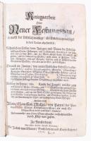 Allain Manesson-Mallet: Den Arbeid van Mars. I-II. köt. Kriegsarbeit, oder neuer Festungsbau, ... Am...