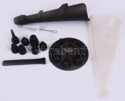 Habzsákkészlet, dobozában.