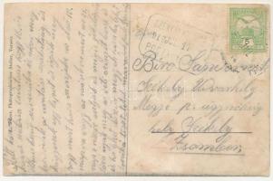 1913 Kászonújfalu, Kászon, Casinu Nou; Római katolikus elemi népiskola. A. Weiser / Roman Catholic s...