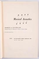 Culver, Charles A.: Musical Acoustics. New York, Toronto, London: 1956, McGraw-Hill. Kiadói egészvászon kötés, kopottas állapotban.