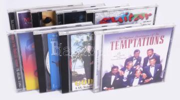 8 darab zenei CD, Van Morrison, Stan Getz, Rolling Stones, Beatles, stb.