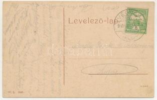 1910 Végvár, Tormac; Vasút utca, Schwarcz Lipót üzlete. W.L. 1443. / street view, shop