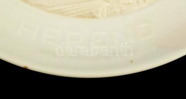 Herendi litofán dísztányér, jelzett, hibátlan, d: 18,5 cm