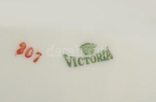 Victoria pralinékínáló, jelzett, 19x17 cm