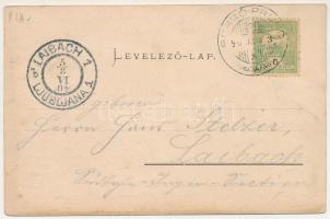 1901 Tihuca, Tihucza, Tihuta (Báránykő, Piatra Fantanel); Borgoer Pass, Fantinele / Borgói hágó. J. ...