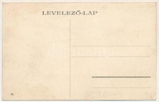 Orsova, Duna-part, DDSG uszály / Donau-Quai / quay, barge (EK)