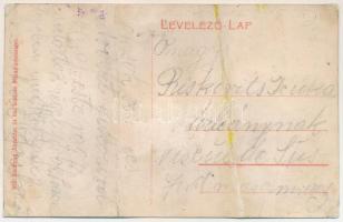 Máramarossziget, Sighetu Marmatiei; Erdélyi út - a jövőben montázs. Kaufman Ábrahám és fiai kiadása ...