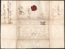 1846 Bécs, Lipthay Mihály (1794-?) által öccsének, kisfaludi Lipthay András (1796-1871) főesperesnek...