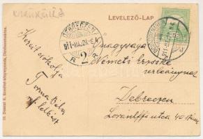 1911 Dicsőszentmárton, Tarnaveni; Gál Béla-féle kastély. Dosztal K. kiadása / castle (EK)