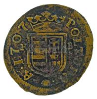 1707KB Rézpoltúra "II. Rákóczi Ferenc" (2,52g) T:XF,VF patina
Hungary 1707KB Poltura &quo...