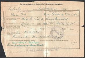 cca 1944 Szász Béla (1900-1990) szakíró, a karcagi gimnázium elismert magyar, történelem, latin és g...