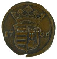 1706. X Poltura Cu "II. Rákóczi Ferenc" "PRO LIBERTATE" (7,60g) T:AU,XF kitörés
...