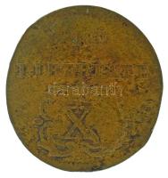 1704. X Poltura Cu "II. Rákóczi Ferenc" "PRO LIBERTATE" (6,92g) T:VF patina
Hun...