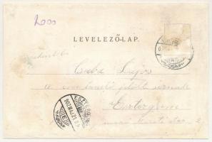 1902 Ipolyság, Sahy; Vármegyeháza. Kanyó Antal kiadása / county hall (r)