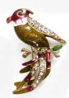 Madár alakú bross, m: 5 cm