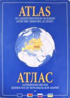 1998 Atlas of Caesium Deposition on Europe after the Chernobyl Accident. / Atlasz a csernobili atomerőmű-balesetet követő cézium-szennyeződésről Európában. Számos térképpel illusztrálva. Angol és orosz nyelven. Kiadói papírkötés.