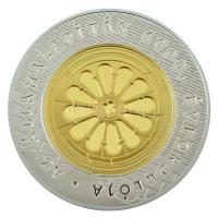 1999. 3000Ft Ag "Az államalapítás 1000. évfordulója" kapszulában, tanúsítvánnyal, dísztokb...