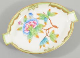 Herendi VBO mintás hamuzó, jelzett, hibátlan, 13,5x9 cm