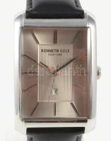 Kenneth Cole karóra, kvarc, napkijelzéssel, dobozában, 4,5x3,5 cm