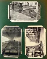 PÁRIZS - Kb. 200 db RÉGI képeslap gyűjtemény albumban: az 1910-es árvíz / PARIS - Cca. 200 pre-1945 ...