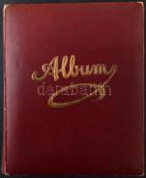 PÁRIZS - Kb. 200 db RÉGI képeslap gyűjtemény albumban: az 1910-es árvíz / PARIS - Cca. 200 pre-1945 ...