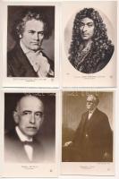 ZENESZERZŐ - 70 db RÉGI és MODERN megíratlan motívum képeslap / COMPOSER - 70 pre-1950 unused motive postcards