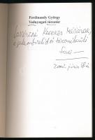 Ferdinandy György: Vadnyugati tárcatár. DEDIKÁLT! [Bp.,]2002., Orpheusz. Kiadói papírkötés