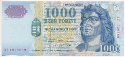 1998. 1000Ft "DE 1929669" T:AU Adamo F55.4