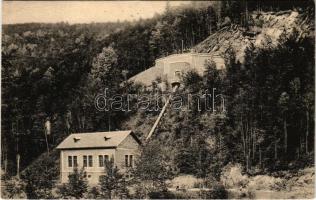 1918 Resicabánya, Resicza, Recita, Resita; Villamos központ. Weisz Adolf kiadása / Wasserschloss / electric power station (EK)