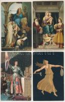 21 db RÉGI Stengel művészlap / 21 pre-1945 Stengel &amp; Co. art postcards