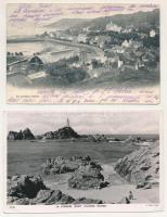 JERSEY - 31 db RÉGI város képeslap vegyes minőségben / JERSEY, CHANNEL ISLANDS - 31 pre-1945 town po...