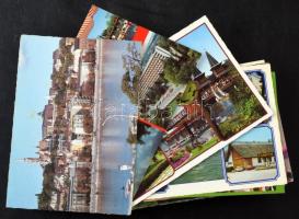 100 db MODERN magyarországi város képeslap / 100 modern Hungarian town postcards