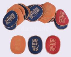 1848-1948 centenáriumi levélzárók, 35 db, változó állapotban, hullámosak.