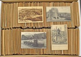 FRANCIAORSZÁG - Kb. 2400 db főleg RÉGI város képeslap dobozban, vegyes minőségben / FRANCE - Cca. 2400 mainly pre-1945 French town postcards in a box, in mixed quality