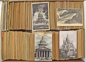 FRANCIAORSZÁG - Kb. 2400 db főleg RÉGI város képeslap dobozban, vegyes minőségben / FRANCE - Cca. 2400 mainly pre-1945 French town postcards in a box, in mixed quality