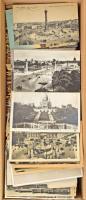 Kb. 1200 db RÉGI franciaországi város és motívum képeslap dobozban / Cca. 1200 pre-1945 French town and art postcards in a box
