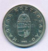 1992. 100Ft Cu-Ni-Zn ritka évjárat, csak 2000 példány készült! T:AU,XF Adamo F11