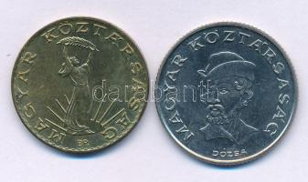 1990. 10Ft + 20Ft mindkettő "MAGYAR KÖZTÁRSASÁG" körirattal, de Kádár-címerrel, kiadatlan ...