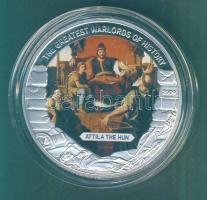 Libéria 2009. 5$ "Attila the Hun" T:PP tanúsítvánnyal! csak 2000db!