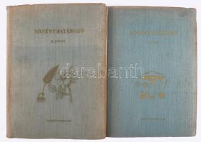Dr. Hortobágyi Tibor (szerk.): Növényhatározó I-II. Bp., 1962, Tankönyvkiadó. Kiadói egészvászon kötés, kissé kopottas állapotban.