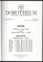 1985 Dorotheum Wiener Jugendstil, Nov. 1985. Aukciós katalógus benne bécsi szecessziós anyaggal. Wie...