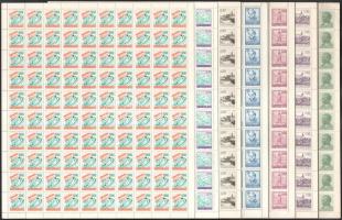 Jugoszlávia 70 db-os ív tétel, 7 különféle