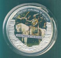 Libéria 2009. 5$ "Árpád" T:PP tanúsítvánnyal! csak 2000db!