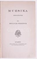 Ex Libris No. ... , klisé, papír, jelzett a dúcon (BE), 14x10 cm. In: Molnár Ferenc: Muzsika. Elbesz...