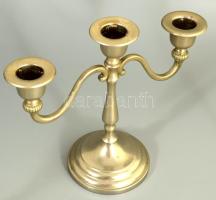 3 darab gyertyatartó, m: 25 cm alatt