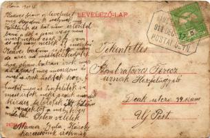 1911 Miskolc, Hámor és Lillafüred, Pléli féle vendéglő, étterem, lovaskocsi + "HÁMOR BORSOD VM....