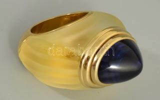 Boucheron gyűrű alakú dísz, jelzés nélkül, 8x6,5 cm