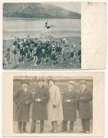 22 db RÉGI és MODERN képeslap tétel vegyesen: városok, motívumok / 22 pre-1945 and modern postcards:...